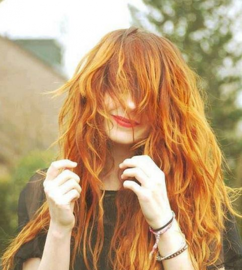 Red Hair - long fun